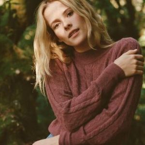 Doen Dolly Sweater Sold Out Small Rose